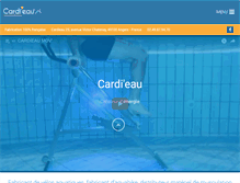 Tablet Screenshot of cardieau.com
